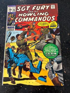Sgt. Fury And His Howling Command#86 Stan Lee Marvel Comics 1971